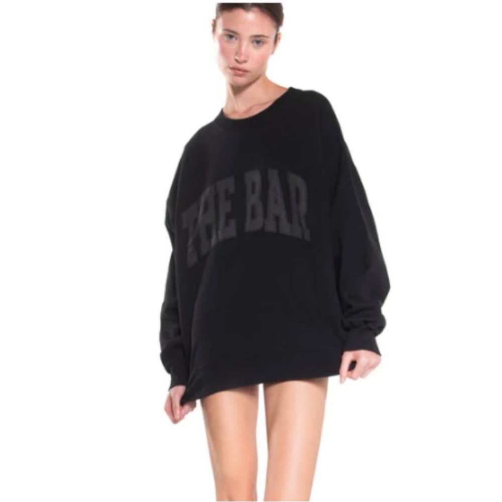 THE BAR Black Sweatshirt